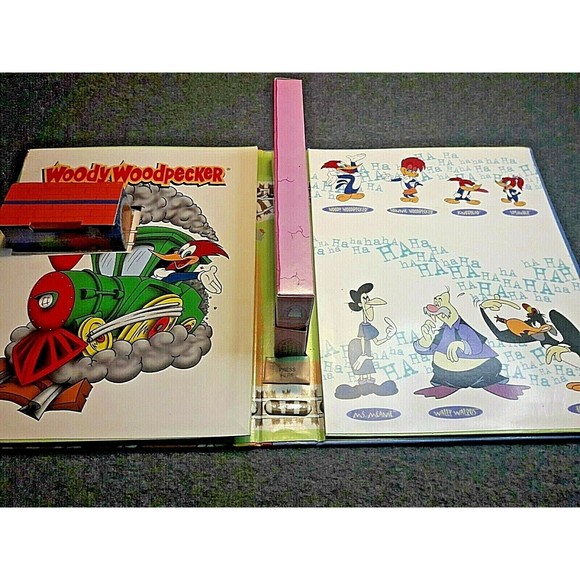 Toys Vintage Woody Woodpecker Little Town Train Set Popup Play Town